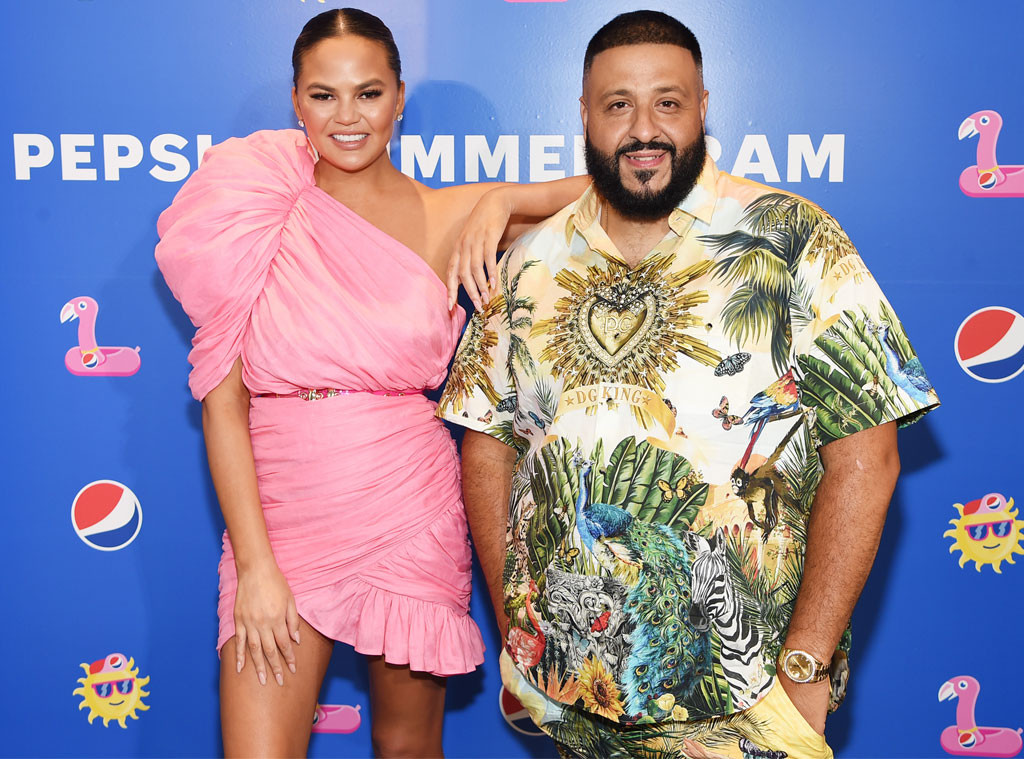 Chrissy Teigen, DJ Khaled Chrissy Teigen, DJ Khaled